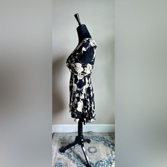 Free People Women's "French Quarter" Floral Boho Chic Cowgirl Wrap Dress Size XS - Picture 5 of 8